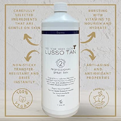 Lusso Professional Express Tan - Crossan Hair and Beauty